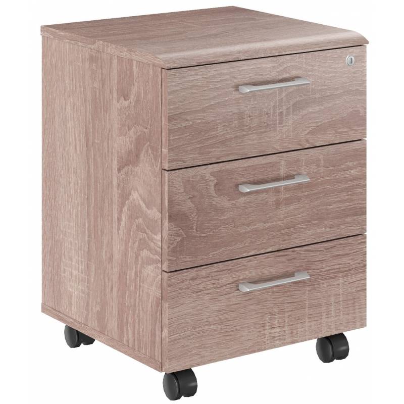 Тумба мобильная WMC-3D Дуб Сонома 465х450х628 главное фото