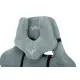 Кресло игровое Бюрократ VIKING KNIGHT LT28 FABRIC серо-голубой крестовина металл. Фото товара с разных ракурсов.