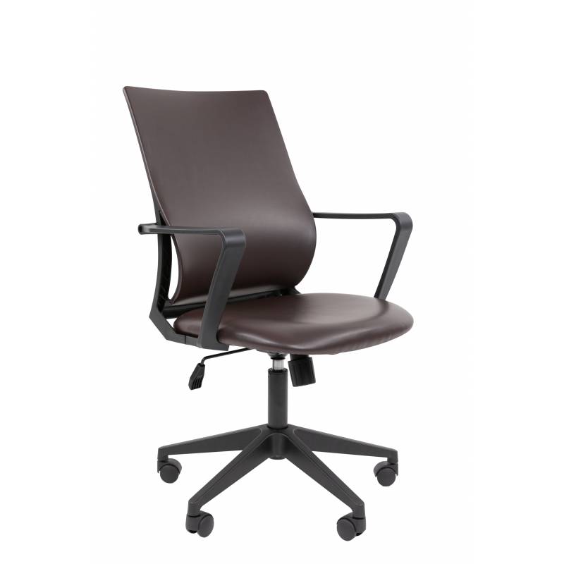 Офисное кресло Chairman 545 Россия экокожа коричневый Б/П главное фото